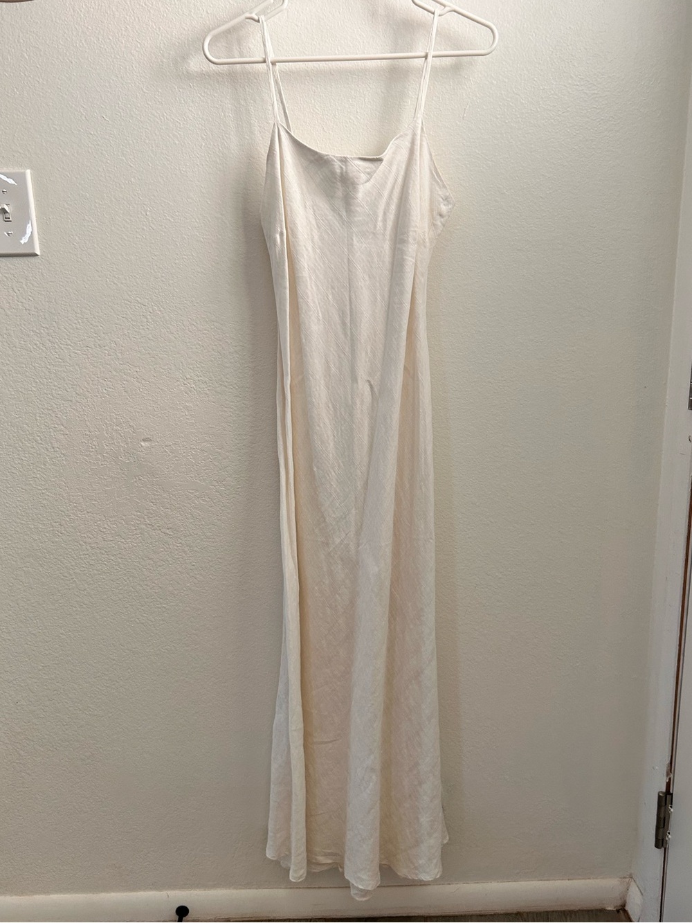Brooks Brothers 100% Linen Cami Maxi Dress